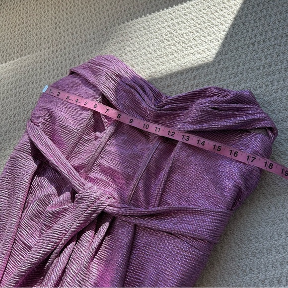Showpo Strapless Purple Dress - Picture 10 of 12